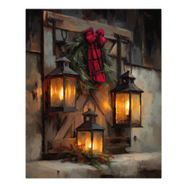 Foto Tartan Christmas Poster