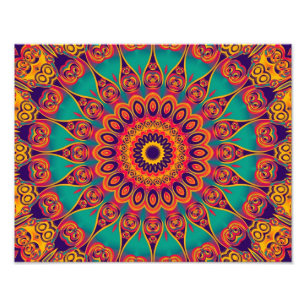 Foto Tattoo Kaleidoscope Fractal