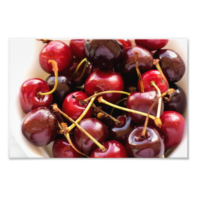 Foto tazón de cerezas (Frente)