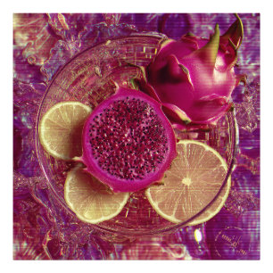 Foto Tazón Vibrante de Limón con Pitahaya