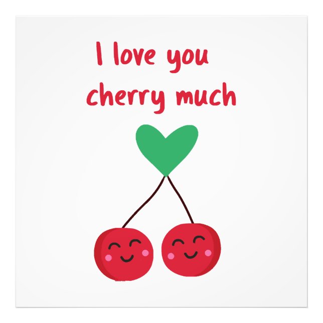 Foto Te Amo Mucho Cherry San Valentín (Frente)