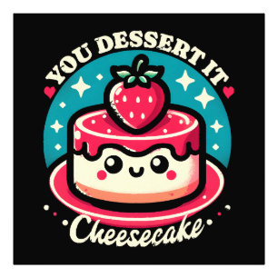 Foto Te Mereces El Postre - Cheesecake Kawaii