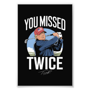 Foto Te Perdiste Dos Veces Golf 2024 Vota Trump Me Perd
