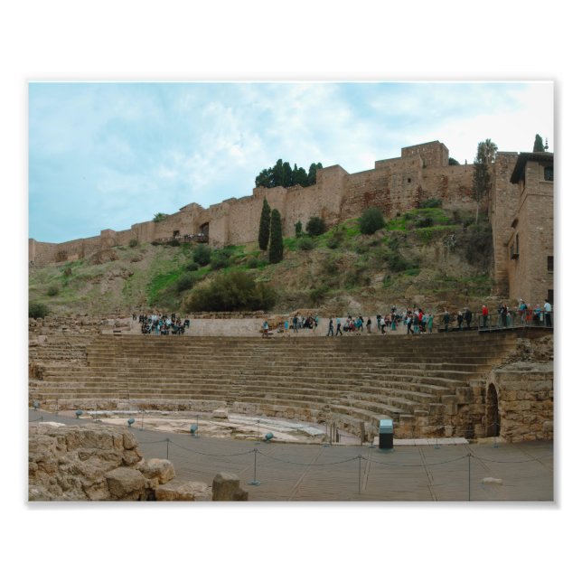 Foto Teatro romano de Málaga (Frente)