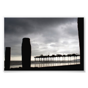 Foto Teignmouth Pier Y Beach Devon England Reino Unido