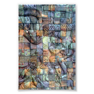 Foto Tejas talladas Chedi de Doi Inthanon