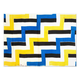 Foto Tela simultánea Sonia Delaunay