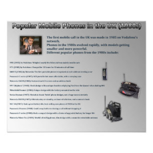 Foto Teléfonos móviles populares en el Reino Unido (año