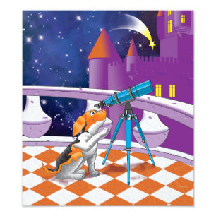 Foto telescopio de perros