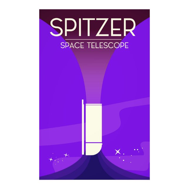 Foto Telescopio espacial Spitzer (Frente)