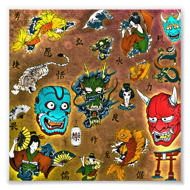 Foto Tema japonés (Frente)