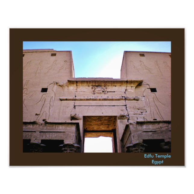 Foto Templo de Edfu (Frente)