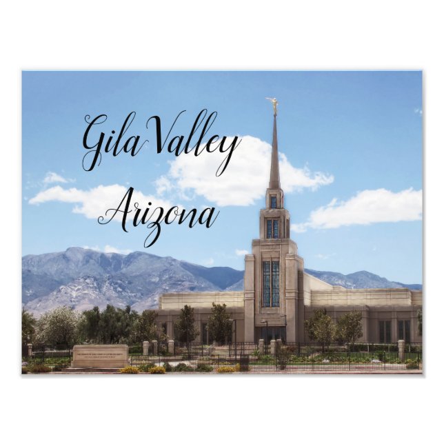 Foto Templo de Gila Valley Arizona (Frente)