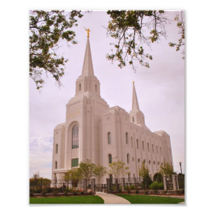 Foto Templo de la ciudad LDS de Brigham
