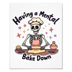 Foto Tener un pan mental bajo presión, bendecido y horn