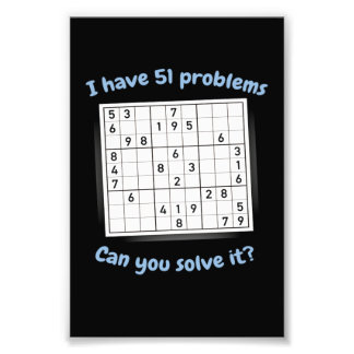 Foto Tengo 51 problemas Sudoku Puzzle Japón
