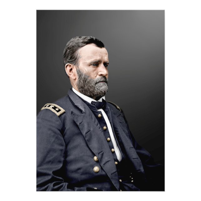 Foto Teniente General Ulysses S. Grant (Frente)