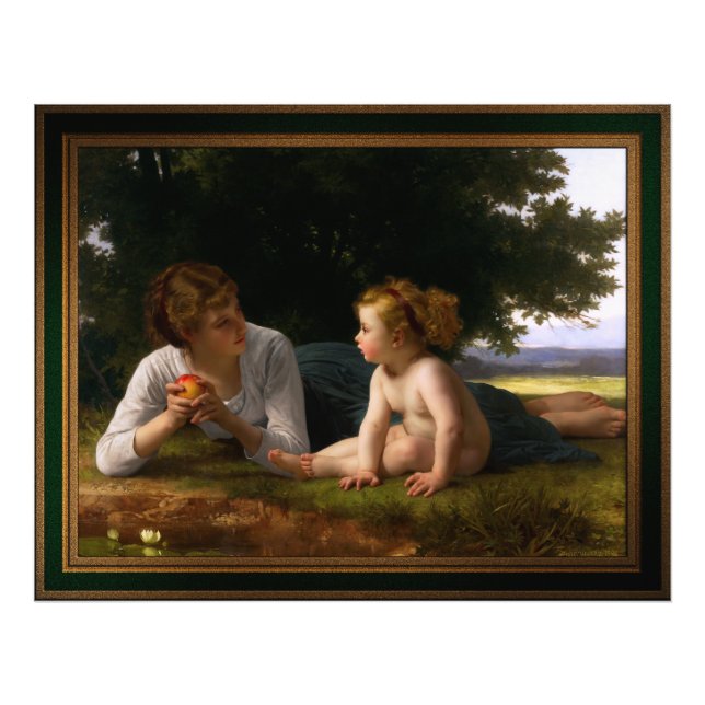 Foto Tentación de William Bouguereau (Frente)