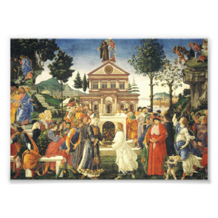 Foto Tentaciones de Cristo por Sandro Botticelli