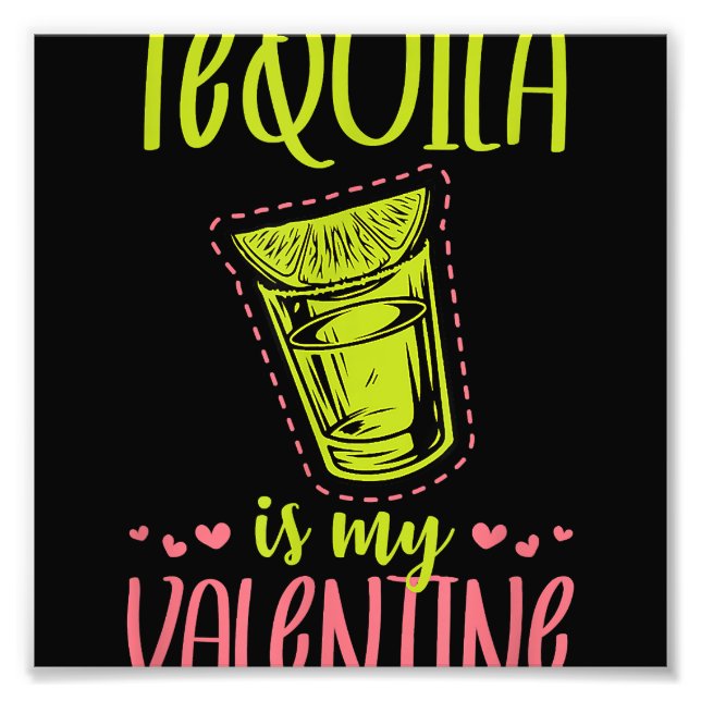Foto Tequila es mi gracioso anti Día de San Valentín de (Frente)