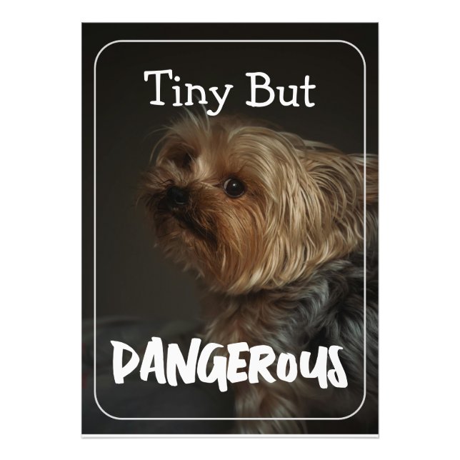 Foto Terrier de mamá personalizable lindo mascota (Frente)