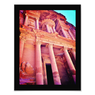 Foto Tesoro en Petra Photo Print