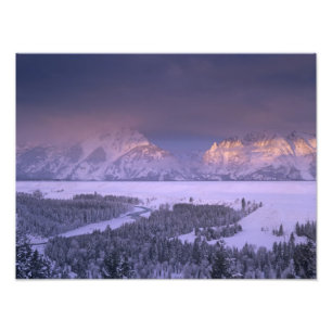 Foto Teton Range from Snake River Overview, Grand