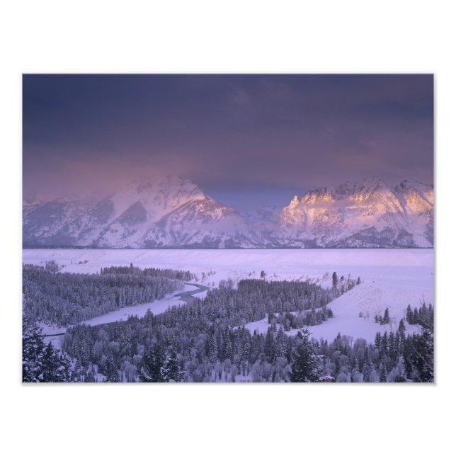Foto Teton Range from Snake River Overview, Grand (Frente)