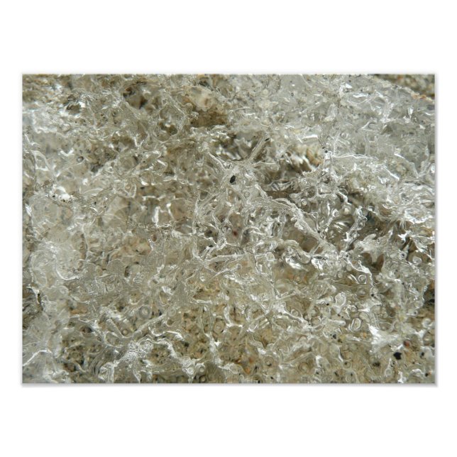 Foto Textura De La Naturaleza Del Resumen De Hielo Glac (Frente)