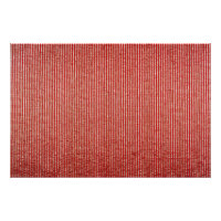 Textura de tela de rayas verticales finas rojas y