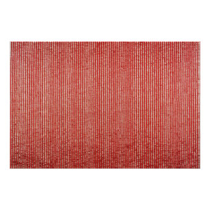 Foto Textura de tela de rayas verticales finas rojas y 