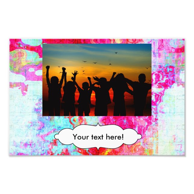 Foto Textura roja rosa (Frente)