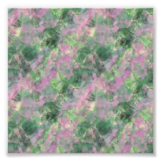 Foto Textura verde de primavera arrugada (Frente)