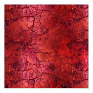 Foto Texturados, grietas vanas en rojo profundo