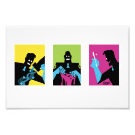 Foto TF2 BLU paramédico triptych white print