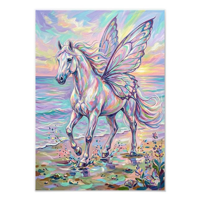 Foto The butterfly horse (Frente)