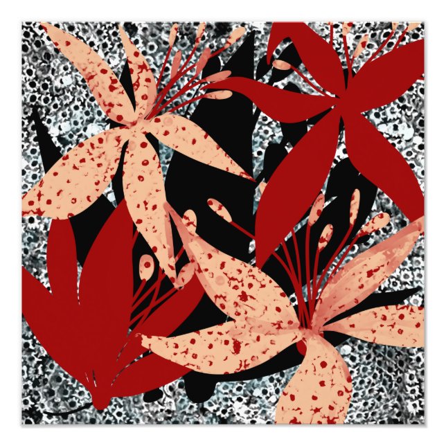 Foto The Crimson Canopy Art Print by Beachside Designs  (Frente)