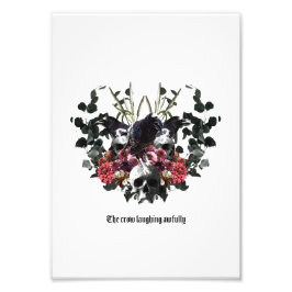 Foto The Crow Laughing Awfully