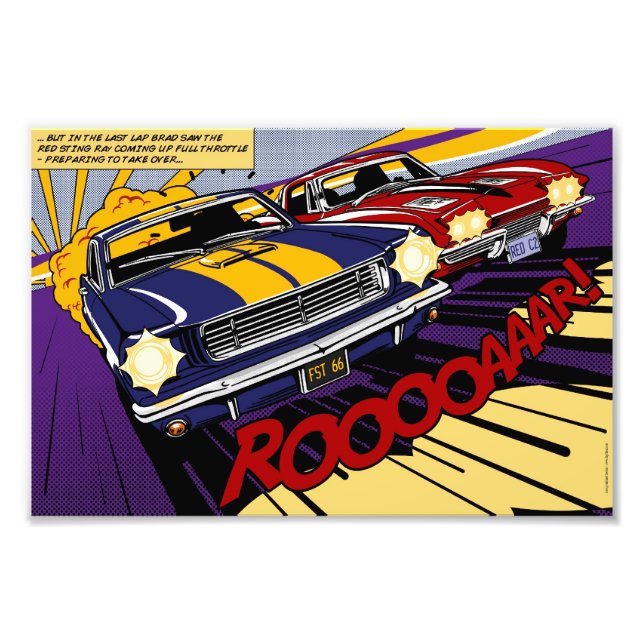 Foto The Duel: Mustang vs. Corvette (Frente)