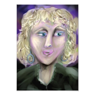 Foto The Quiet Observer Expressive Feminine Portrait