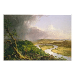 Foto Thomas Cole El Oxbow El Río Connecticut
