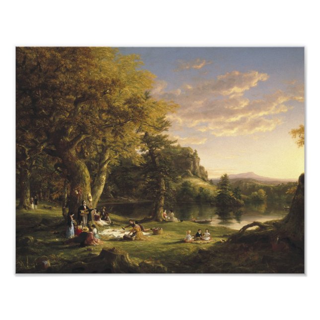 Foto Thomas Cole - El Pic-Nic (Frente)