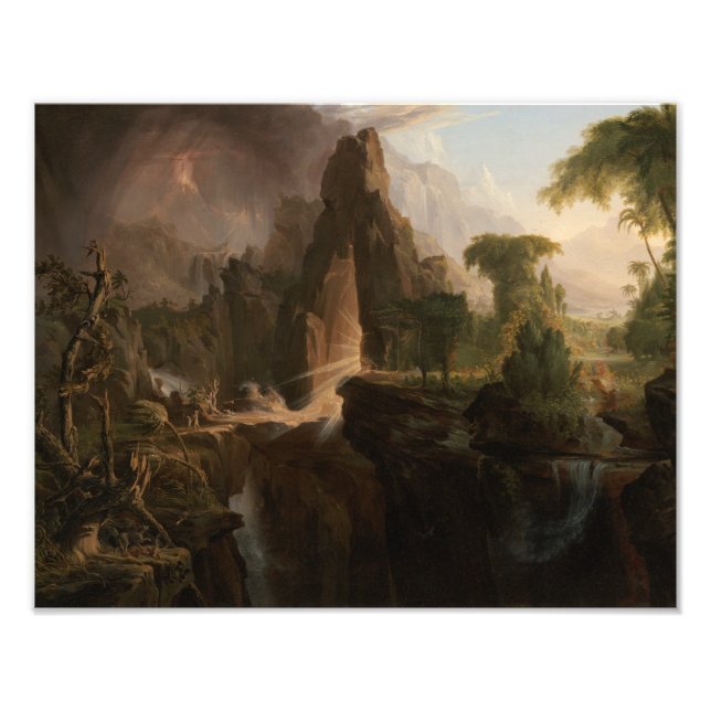 Foto Thomas Cole - Expulsión del Jardín del Edén (Frente)