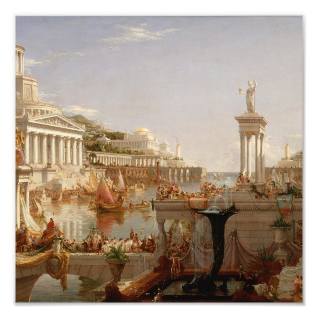 Foto Thomas Cole Perfection The Course of the Empire (Frente)