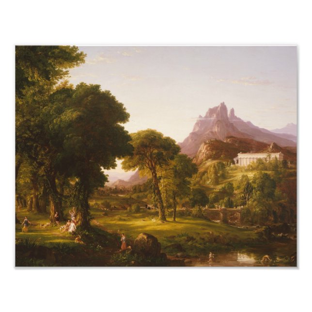 Foto Thomas Cole - Sueño de arcadia (Frente)