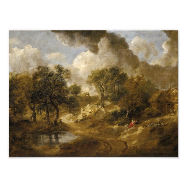 Foto Thomas Gainsborough - Paisaje en Suffolk (Frente)