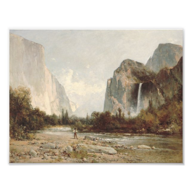 Foto Thomas Hill - Yosemite, Bridal Veil Falls (Frente)