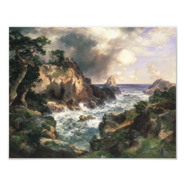 Foto Thomas Moran - Point Lobos, Monterrey, California (Frente)