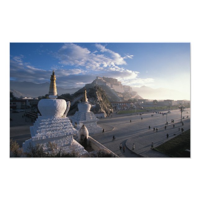 Foto Tíbet - Lhasa. Potala al amanecer (Frente)