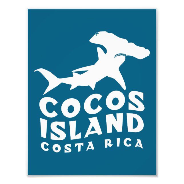 Foto Tiburón martillo Isla del Coco (Frente)